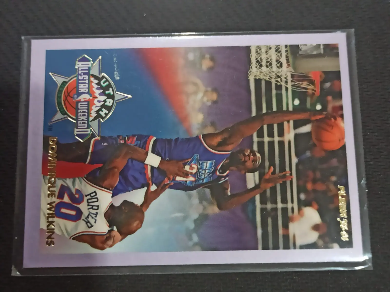 1993-94 Fleer Dominique Wilkins All-star Weekend Insert #12