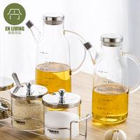 Gambar EN LIVING Heatproof Glass Oilcan 550ml / Botol Minyak / Botol Kaca dari EN LIVING Kota Bandung 5 Tokopedia