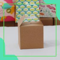 Gambar (ISI 100) Tokodus TKI-Kardus Box Paperbox 10x10x10 cm Kraft Paper PIta Warna Pink Merah Gold Silver Cocok untuk Kado Gift Include Pita dari Tokodus TKI Kab. Bandung 5 Tokopedia