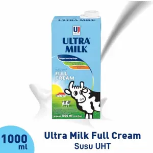 Susu UHT Ultra Milk Full Cream 1000 ml