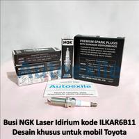 Gambar Busi Mobil NGK LASER IRIDIUM Upgrade ILKAR6B11 Platinum Special Toyota dari Autoexile Kota Medan 2 Tokopedia