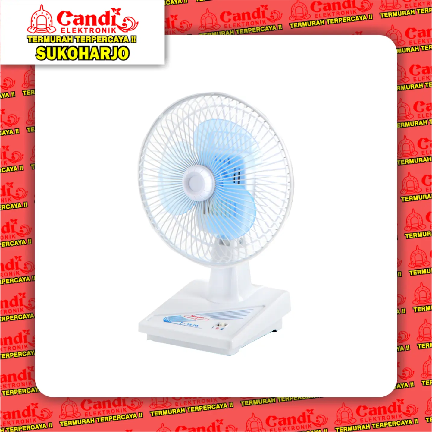 Kipas Angin Meja Desk Fan Maspion 6 Inch F-15 DA