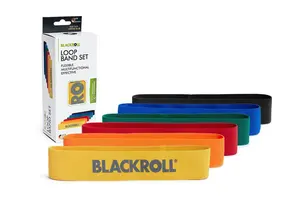 BLACKROLL LOOP BAND SET 6Pcs - Yellow Red Orange Green Blue Black