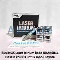 Gambar Busi Mobil NGK LASER IRIDIUM Upgrade ILKAR6B11 Platinum Special Toyota dari Autoexile Kota Medan 1 Tokopedia