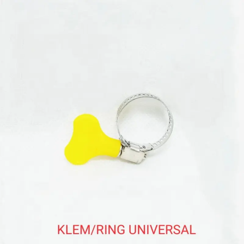 RING KLEM GAS LPG SELANG AIR 1" 1/2" 3/4" 5/8" STAINLESS STEEL ASLI 3