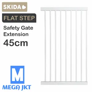 BABY SKIDA FLAT STEP EXTENSION 45cm Safety Gate Pagar Pengaman Anak