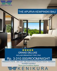 Gambar Promo Hotel THE APURVA KEMPINSKI BALI dari Kenikura Tour Kota Tangerang Selatan 1 Tokopedia