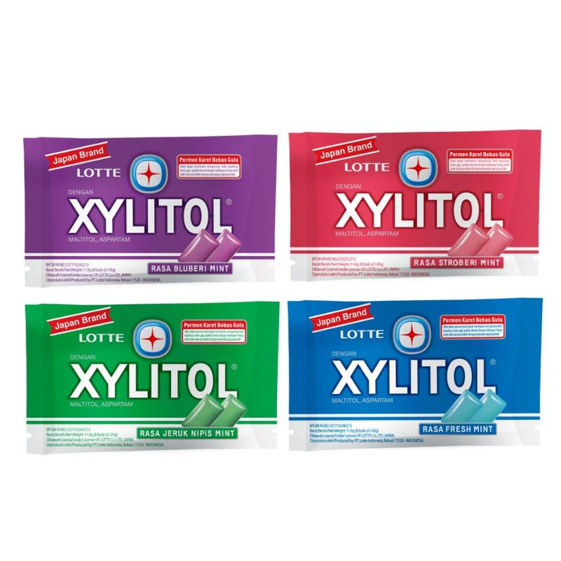 Lotte Xylitol Blister Permen Karet 12 gram - Shop | Tokopedia