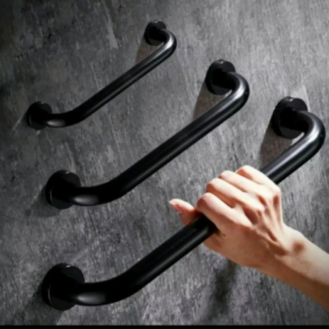 pegangan bathup hitam 50 cm / grip bar 50 cm / pengangan kamar mandi