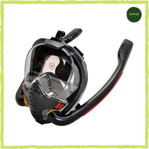 Snorkel Masker Snorkeling Full Face Snorkling Kacamata Semi Dry Top
