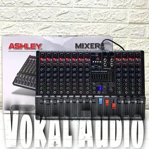 Mixer Bluetooth - USB Interface 12 Channel ASHLEY MIXING 12 Original