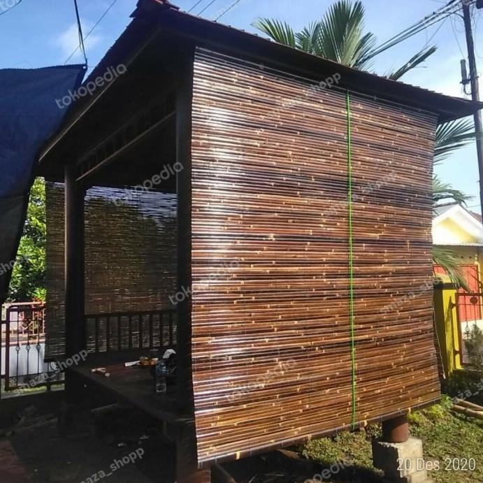 Gambar Tirai Bambu - Kerey Kulit Bambu T 1 x L1 - Kerei - Kerey - Wide - Krey dari KampungQu_NEW Kab. Tegal Tokopedia