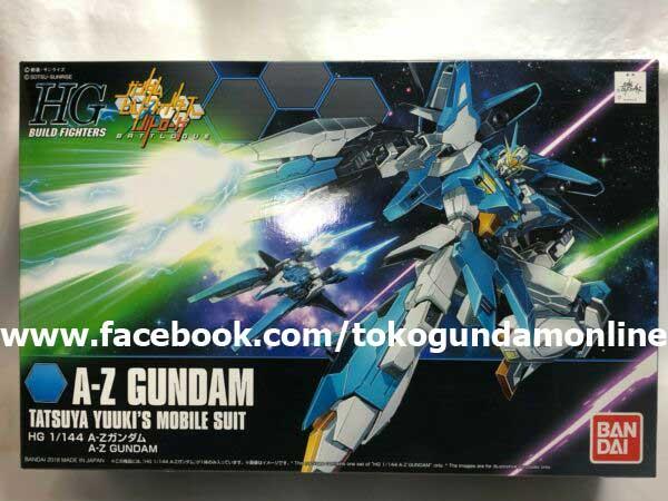 Gambar HGBF A-Z Gundam Bandai dari Toko Gundam Online Kota Tangerang Selatan Tokopedia