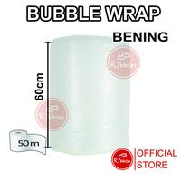 Gambar Khusus INSTAN Bubble Wrap BENING 60cm X 50M SUPER Tebal Bubble Wrapping Pack dari DEPARCEL RIBBON Kota Malang 2 Tokopedia