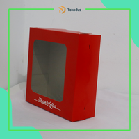 Gambar (ISI 100) Tokodus TKI - Kardus Box Kotak Packing Kue Cake Merah 22x22x7cm Duplex Laminasi Tokodus Warna Merah dari Tokodus TKI Kab. Bandung 5 Tokopedia