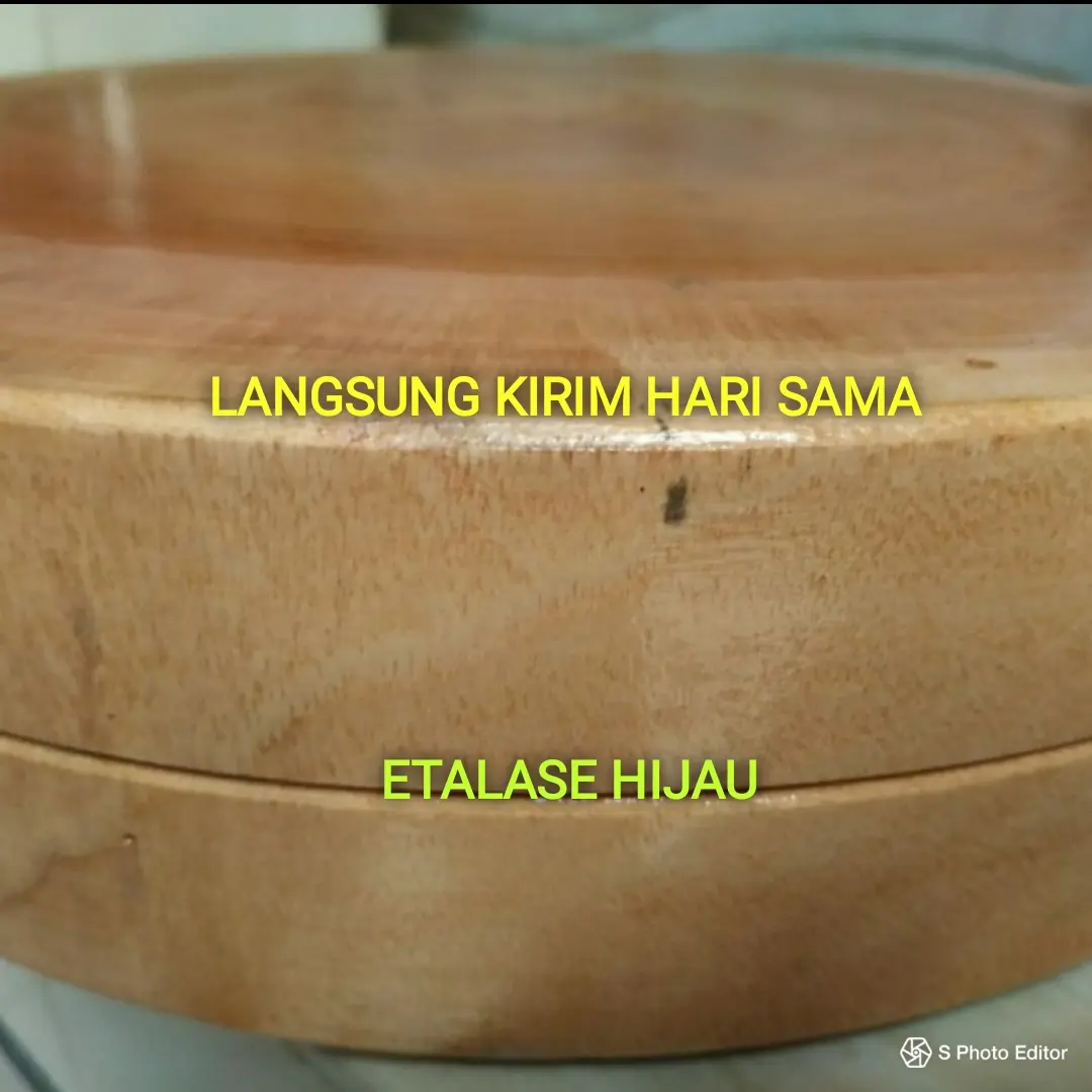 Talenan Daging Jumbo Jagal Sapi Kambing Telenan Kayu Super Besar