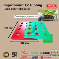 Gambar impraboard hidroponik 12 lubang dari Atapponik Store Kota Surabaya 1 Tokopedia