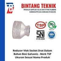 Gambar Reducer Vlok Sok 2" x 1 1/2" Besi Galvanis TSP dari Bintang Teknik Toko Kota Administrasi Jakarta Barat 3 Tokopedia