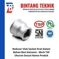 Gambar Reducer Vlok Sok 2" x 1 1/2" Besi Galvanis TSP dari Bintang Teknik Toko Kota Administrasi Jakarta Barat 1 Tokopedia