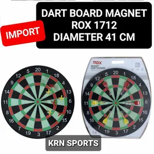 Dart Board / Dart Game Magnet ROX 1712 Diameter 16 Inch ( 41 Cm )
