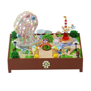 DIY MINIATURE MINIATUR DOLL HOUSE RUMAH BONEKA FERRIS WHEEL
