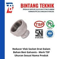 Gambar Reducer Vlok Sok 2" x 1 1/2" Besi Galvanis TSP dari Bintang Teknik Toko Kota Administrasi Jakarta Barat 2 Tokopedia