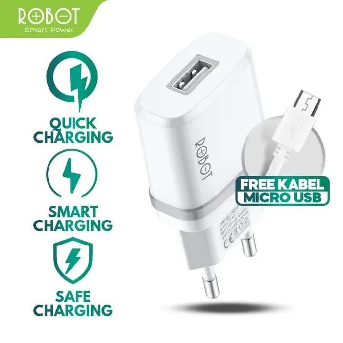 CHARGER ROBOT RT-K7 5V/1A WHITE