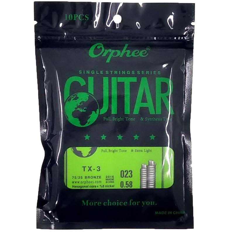 Orphee TX-3 Senar Gitar Akustik Nomor 3 Ukuran 23 Single String 3