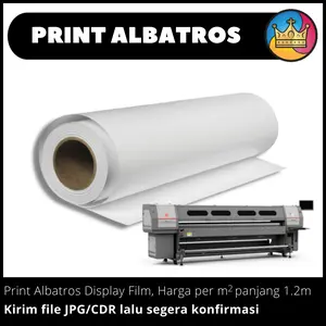 PRINT INDOOR Cetak Bahan Albatros Meteran Custom Kustom