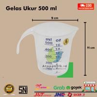 Gambar gelas ukur 500ml dari Atapponik Store Kota Surabaya 1 Tokopedia