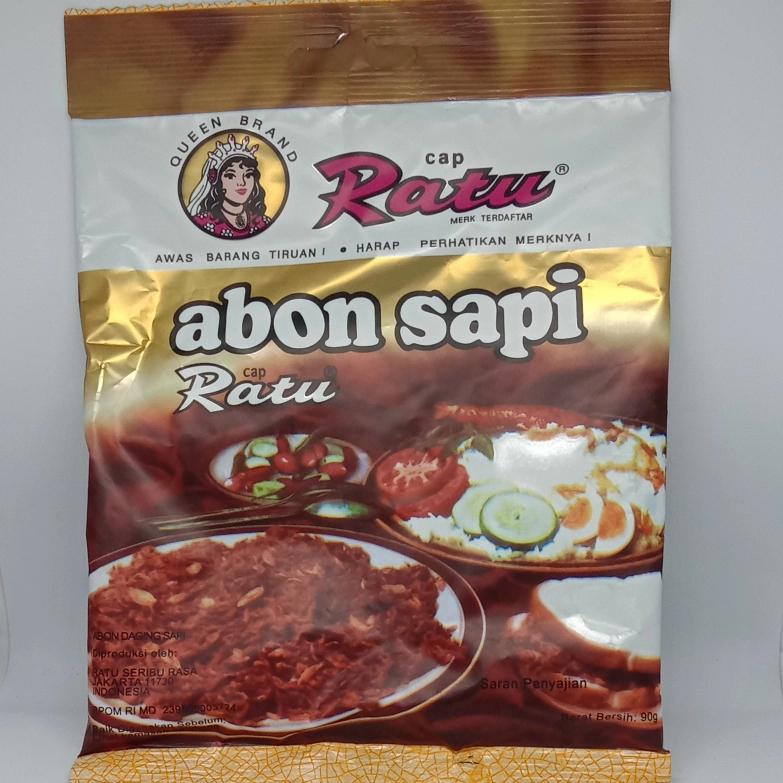 Abon sapi asli cap Ratu - Shop | Tokopedia