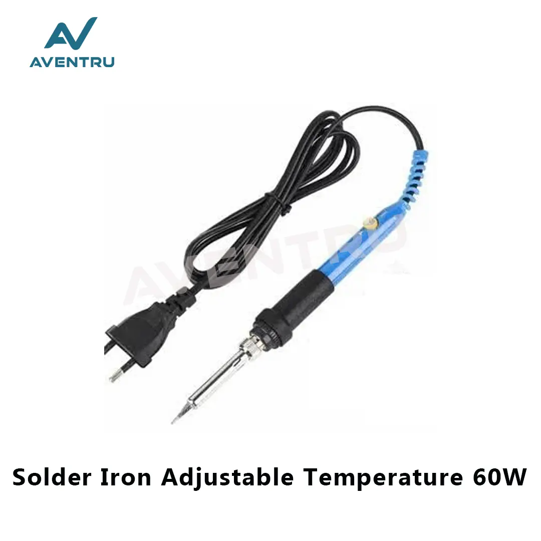 Solder Listrik Iron Adjustable Temperature 60W 450C 220V EU Only
