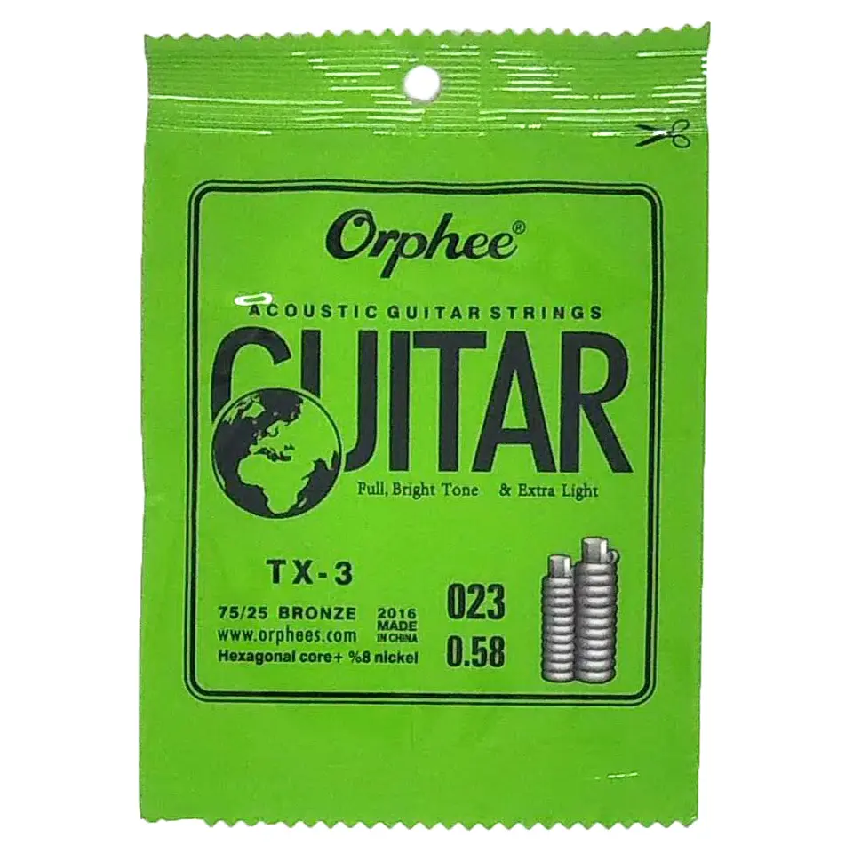 Orphee TX-3 Senar Gitar Akustik Nomor 3 Ukuran 23 Single String