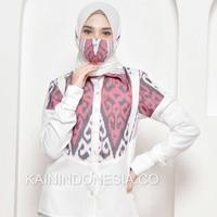 Gambar KI Kemeja Atasan Blouse Top Tenun Wanita Ciara Liora Pink - Hitam, 4 dari KainIndonesiaco Kota Administrasi Jakarta Timur 4 Tokopedia