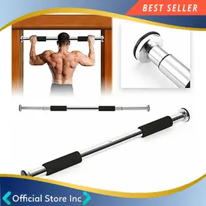 TaffSPORT Tiang Gantungan Kusen Pintu Latihan Pull Up Angkat Tubuh Gym
