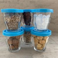 Gambar Duralex Picardie Glass 160ml Set of 6 pcs - with Blue Lids dari Duralex Indonesia Kota Administrasi Jakarta Barat 3 Tokopedia