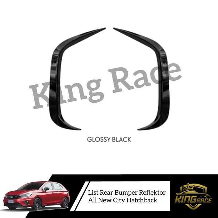 Gambar List Rear Bumper Reflektor Belakang All New City Hatchback - Merah dari KING RACE AKSESORIS MOBIL Kota Administrasi Jakarta Utara 5 Tokopedia
