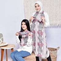 Gambar KI Kemeja Atasan Blouse Top Tenun Wanita Ciara Lea Pink Hitam - Hitam, 4 dari KainIndonesiaco Kota Administrasi Jakarta Timur 3 Tokopedia