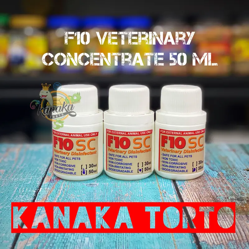 F10 Veterinary Disinfectant High Concentrate Disinfektan Kandang Hewan 1
