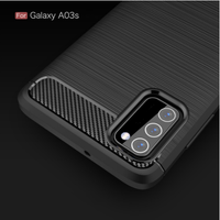 Gambar SAMSUNG GALAXY A03S / M03S CASE LIKGUS CARBON SOFT SILICONE SHOCKPROOF - HITAM, SAMSUNG A03S dari Original Shop Nillkin Kota Administrasi Jakarta Pusat 1 Tokopedia