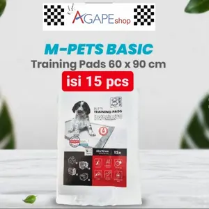 M-Pets Basic Puppy Training Pads/ Underpad/ Toilet Pad/ Pee Pad 60x90