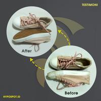 Gambar PREMIUM SHOES CLEANER 1 LITER GRATIS TOWEL - Sabun Pembersih Sepatu dengan Foam Lebih Banyak & Parfume Antiseptik Cocok untuk Semua Bahan Sepatu Aman untuk Anak Kecil dari Hypospot Shoe Care Kota Administrasi Jakarta Barat 2 Tokopedia