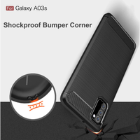 Gambar SAMSUNG GALAXY A03S / M03S CASE LIKGUS CARBON SOFT SILICONE SHOCKPROOF - HITAM, SAMSUNG A03S dari Original Shop Nillkin Kota Administrasi Jakarta Pusat 4 Tokopedia