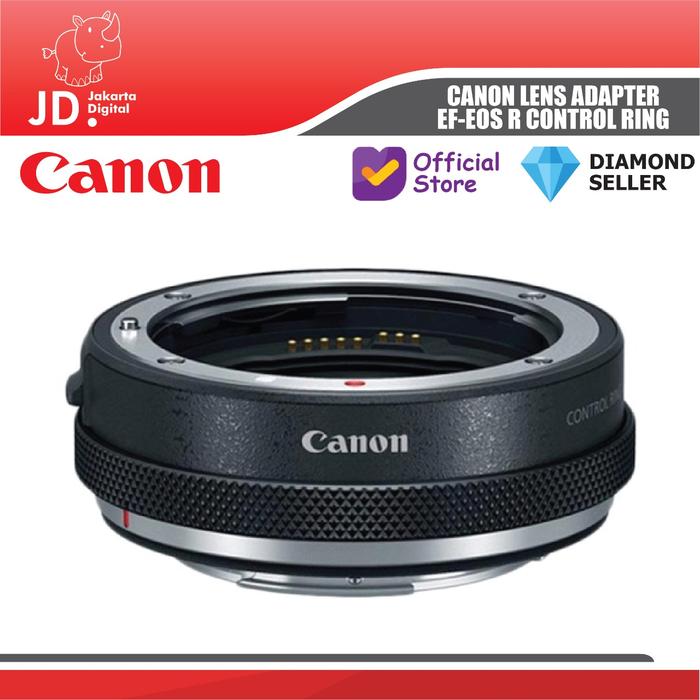 Gambar Canon Lens Adapter / Mount Adapter EF-EOS R Control Ring dari Jakarta Digital 8 Kota Administrasi Jakarta Pusat Tokopedia