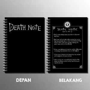 Pocket book/notebook/buku catatan anime death note