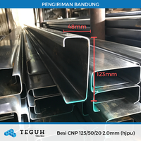 Gambar Besi CNP 125/50/20 2.0mm (hjpu) dari Teguh tokobesi Kota Bandung 1 Tokopedia