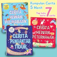 Gambar [V] Kumpulan Cerita 5 Menit (1 buku ada 7 cerita, 1 perHari dlm Seminggu!) - Pengantar Tidur dari happybunnybooks Kota Administrasi Jakarta Utara 1 Tokopedia