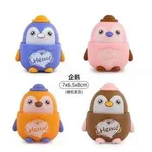 Mainan Edukasi Anak Robot Burung Hantu Ditekan Bisa Jalan Tanpa Batera