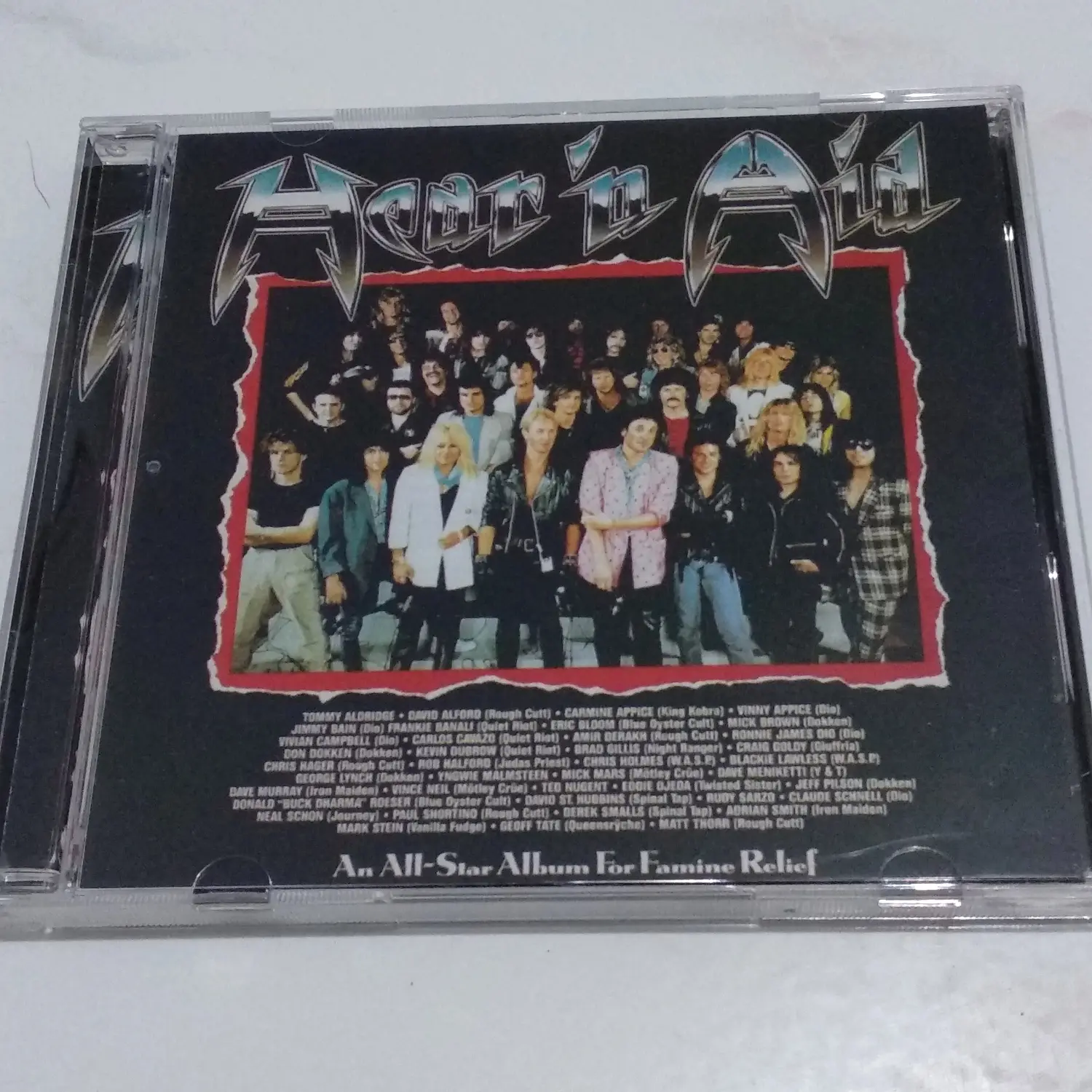 HEAR 'N AID CD audio various artists. DIO RUSH scorpions motorhead Y&T
