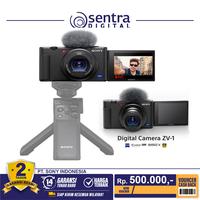 Gambar SONY ZV1 / ZV-1 black Kamera Digital Pocket Vlog Vlogger Garansi RESMI - Hitam dari Sentra Digital Kota Surabaya 2 Tokopedia